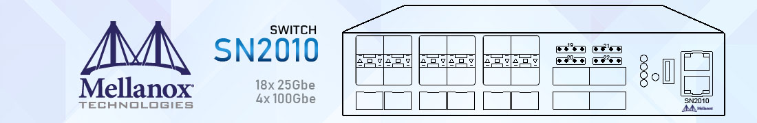 Mellanox SN2010 25Gbe / 100Gbe Netzwerk Switch