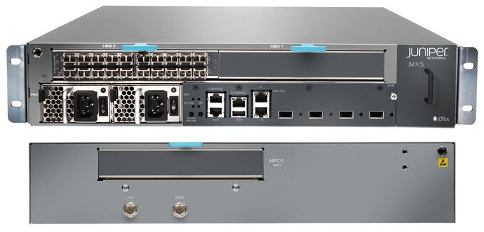 Juniper MX5 40 Gbits Router